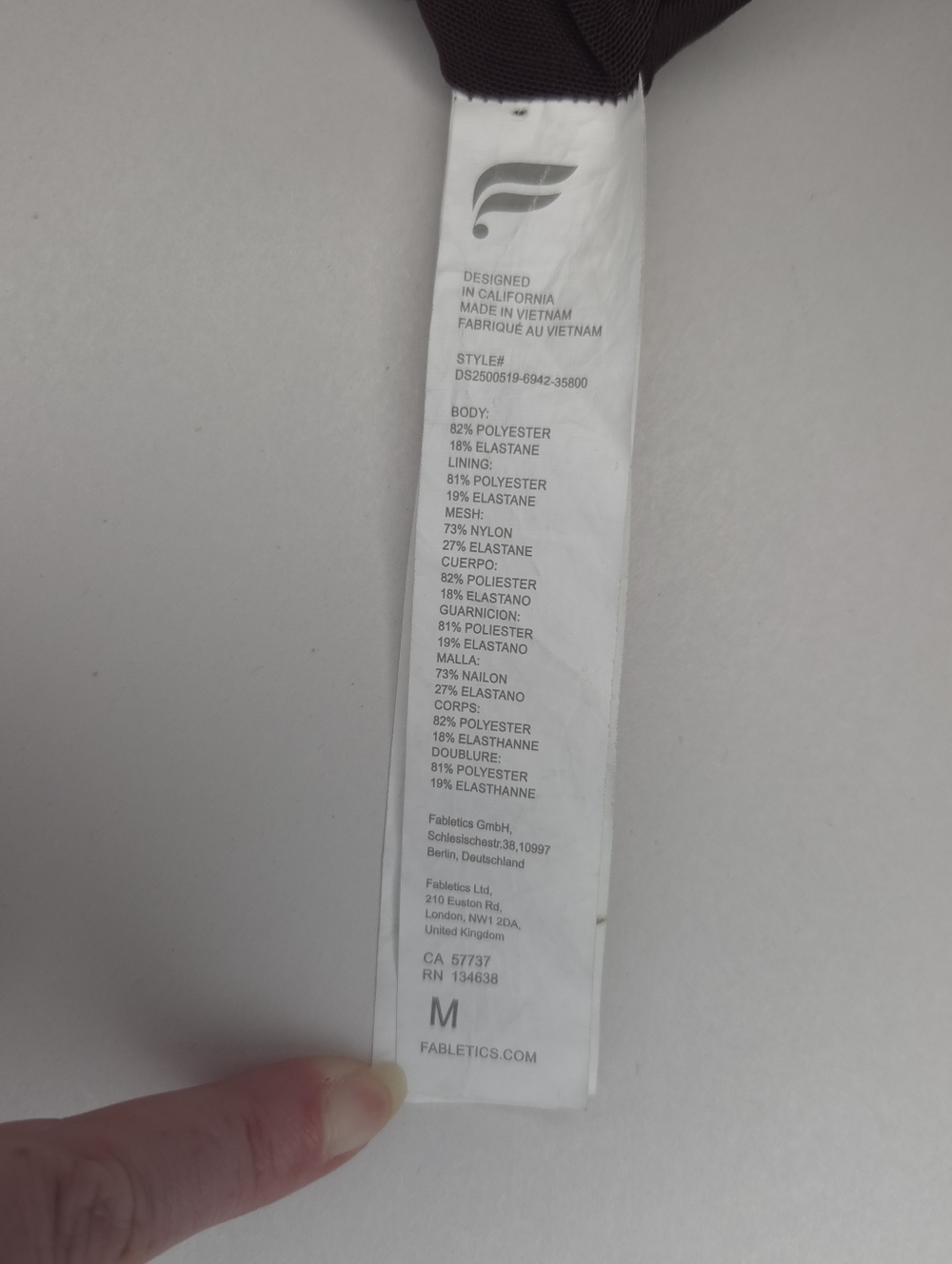 Fabletics PureLuxe Maxi Dress Size M - Picture 7 of 8